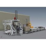 Octabin de-folding robot