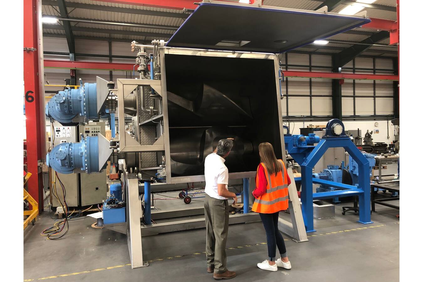 Winkworth xxl zBlade mixer Solids Processing