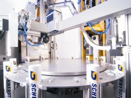 Article image of: Eskens en Schwerdtel introduceren vertikale cartridge afvulmachine