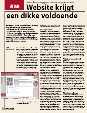 Article image of: Solids Processing wordt gewaardeerd