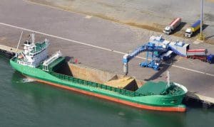 Article image of: Mobiele scheepsbelader voor granen