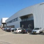 Article image of: Nieuwbouw Polem loopt voorspoedig, staalhal reeds in gebruik