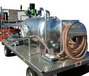 Article image of: Induvac  levert mobiele vacuüm unit voor vloeistoflekkage