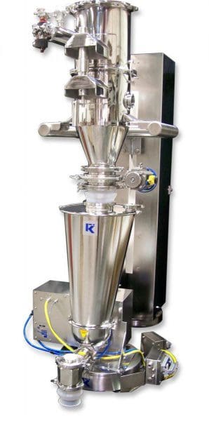 Article image of: K-Tron feeder met automatic refill op Solids Antwerpen