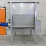 Article image of: Rvs doseerbunker met dubbele uitvoerschroef