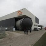 Article image of: Drie tanks met grootste diameter ooit in geschiedenis Polem