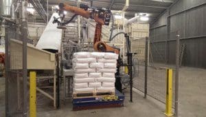 Article image of: AVT Europe levert ontstapelrobot voor zakgoed