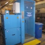 Article image of: Luchtdouchecabine ontstoft werkkledij veilig en doeltreffend