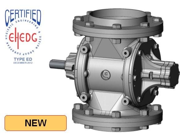 Article image of: EHEDG-gecertificeerde sluis voor droge reiniging