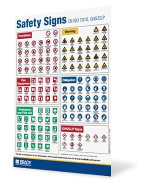 Article image of: Gratis nieuwe poster met ISO 7010-veiligheidspictogrammen