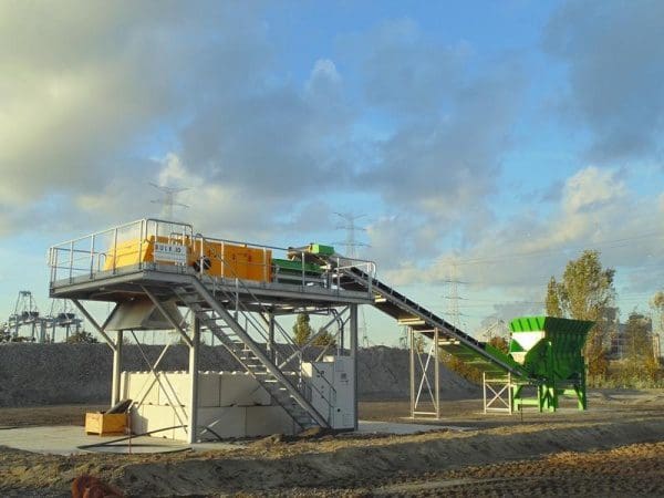 Article image of: Installatie voor verwerking bodemassen bij Indaver