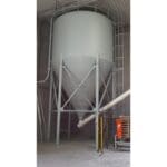 Article image of: Ost Bvba installeert rekstrook-weegsysteem op 160 tons silo