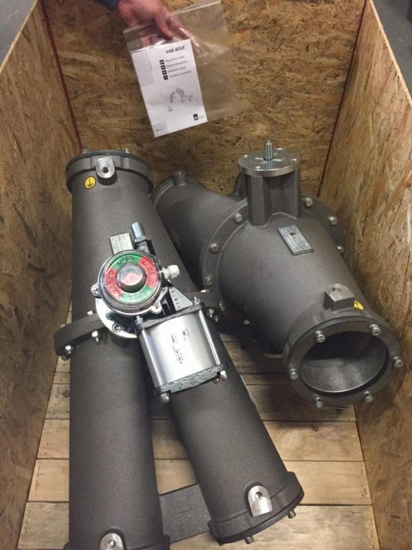 Article image of: WAM levert wisselkleppen type VAB voor plastic flakes