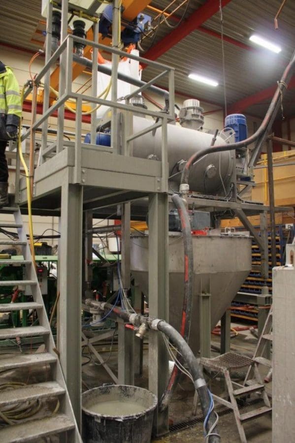Article image of: Cementeerinstallatie voor nucleair afval categorie A