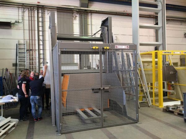 Article image of: Dieterle hef/kiepinstallatie voor Haas-Mondomix