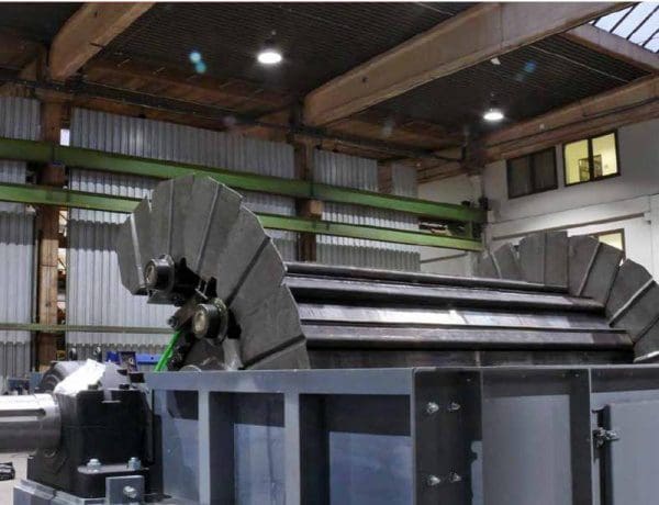 Article image of: KZB-S 3000: Nieuwe transportband voor hete sintermengsels