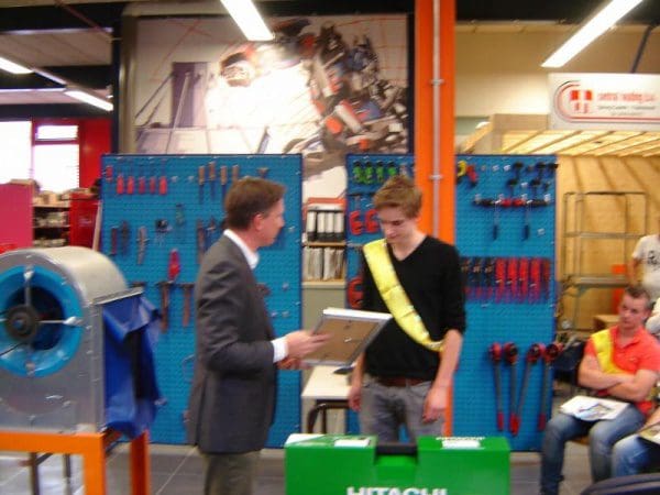 Article image of: Inhaalslag beloond met Van Beek Metaalprijs