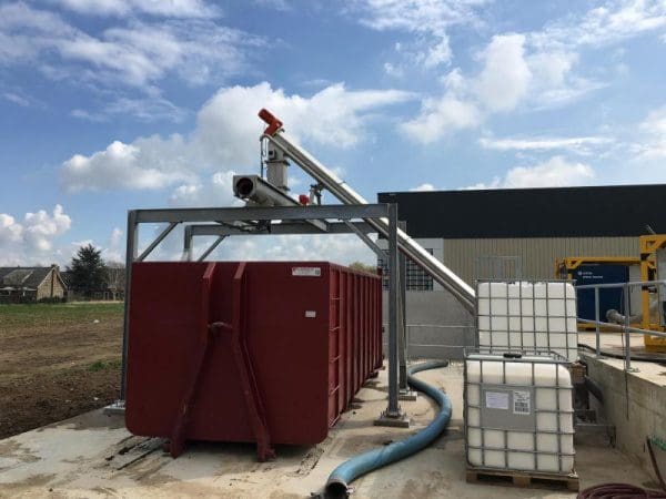 Article image of: Opvoer slibconcentraat kinderspel voor schroeftransporteur