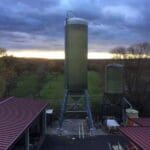 Article image of: M.I.P. leverde een zoutsilo voor Wintermantel