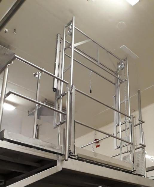 Article image of: Veiligheidskantelhekken in RVS