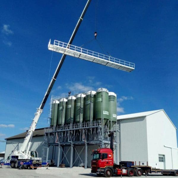 Article image of: M.I.P. levert 12 veevoersilo’s aan Agrartechnik Brinkman