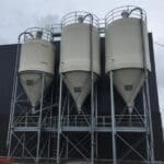 Article image of: M.I.P. leverde cementsilo’s van Ø4.000mm en 63m³