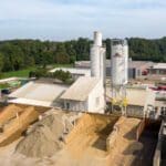 Article image of: Composiet silo 80m³ voor de opslag van cement