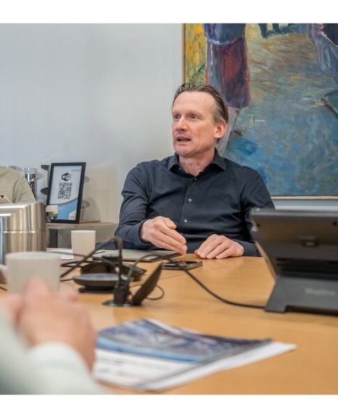 Perry Verberne, algemeen directeur bij Van Beek Schroeftransport.