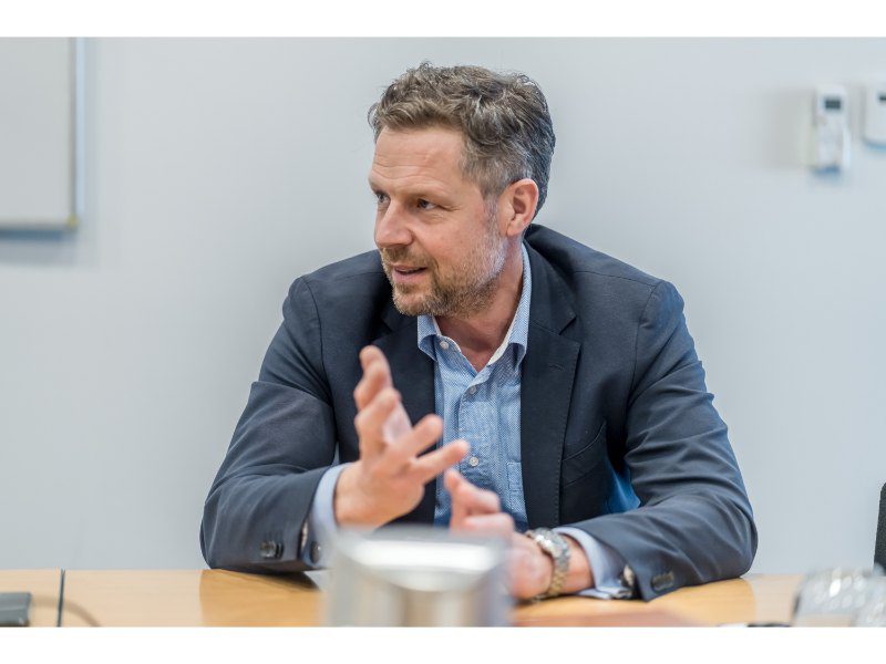 Rieks Reyers, salesmanager bij Dinnissen.