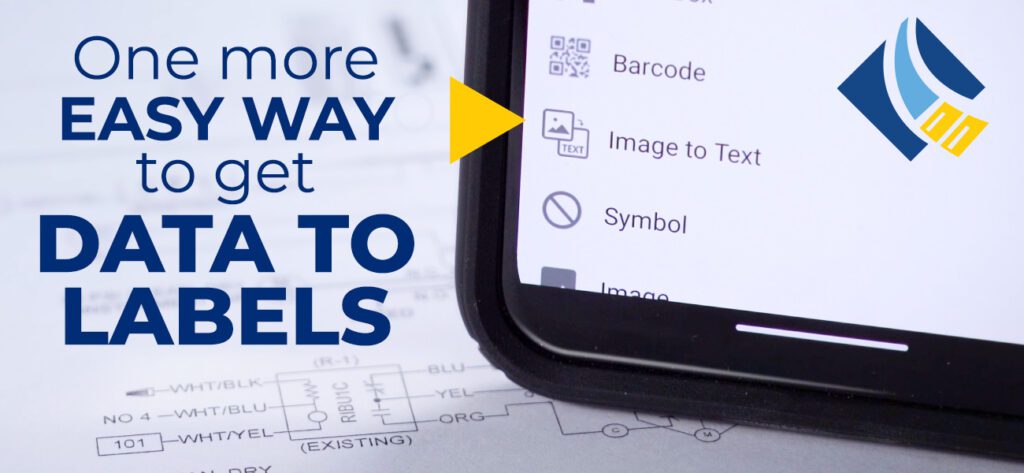 One more easy way to get data to labels