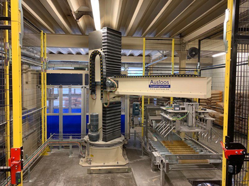 Compacte verpakkingsoplossing met Winner robotstapelaar