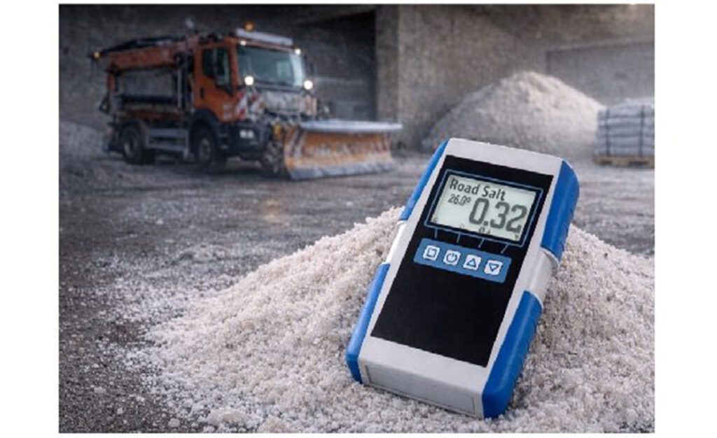 Article image of: Speciale vochtmeetsensor voor controle kwaliteit strooizout