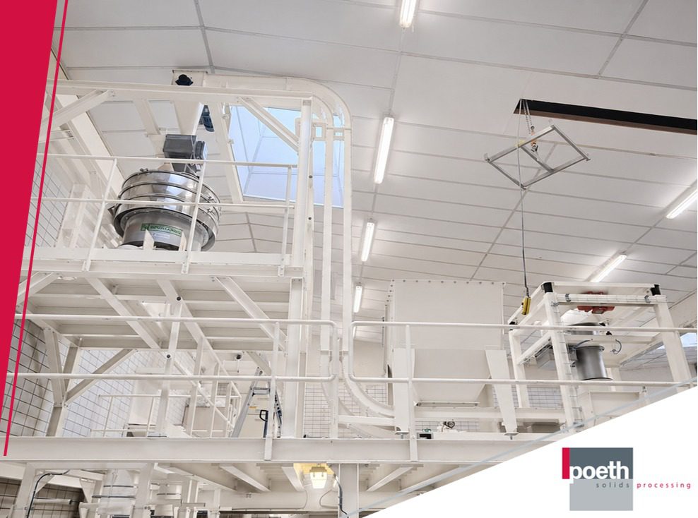 Article image of: The Z-Conveyor is ideal for water-based powders such as silica