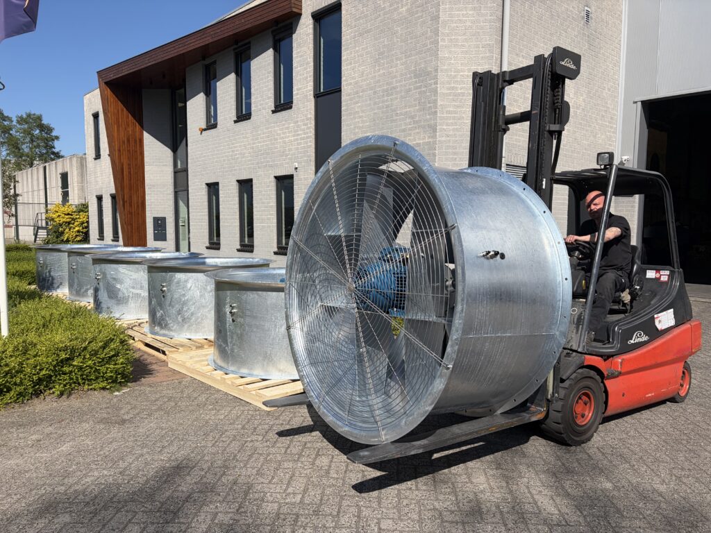 Article image of: ATEX-axiaalventilatoren met groot debiet voor industriële verdampingsinstallatie