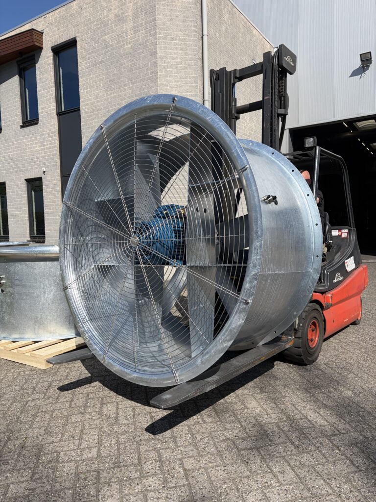 Article image of: ATEX-axiaalventilatoren met groot debiet voor industriële verdampingsinstallatie