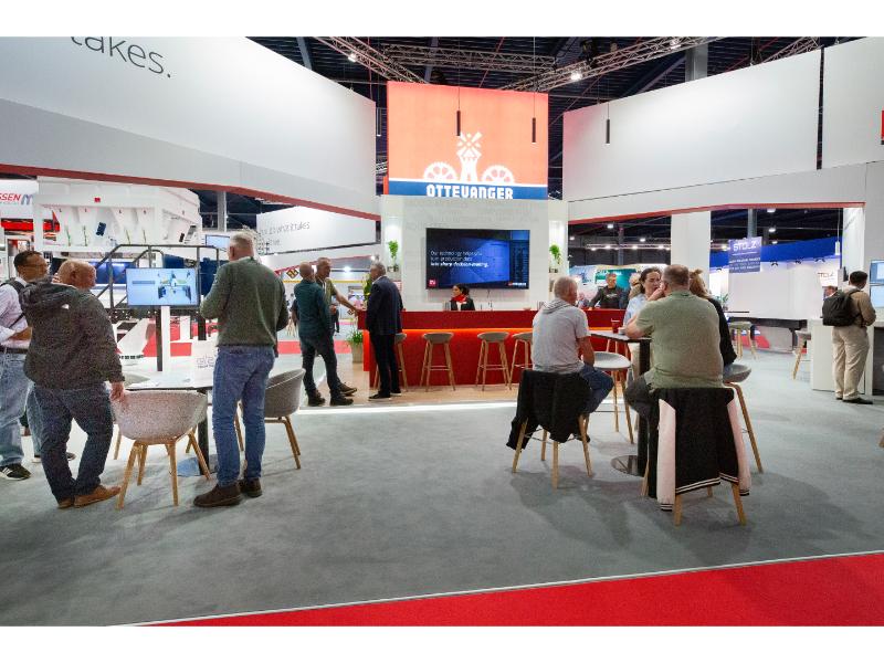 Ottevanger had als motto: "Our technology helps you turn production data into sharp decision-making.”